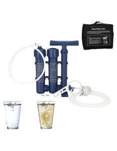 Purificador de Agua Portátil P Polerden - Filtro Manual Camping