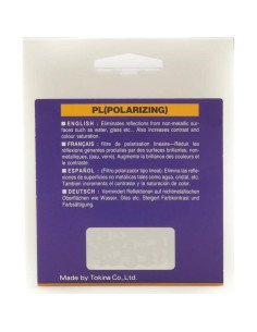 Filtro Polarizador Circular Hoya 46mm para Fotografía 2