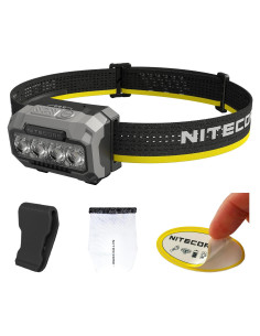 Linterna Frontal Nitecore HA23 UHE 600 Lúmenes Negra