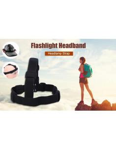 Banda para Linterna Frontal Tbest Ajuste Universal LED 2