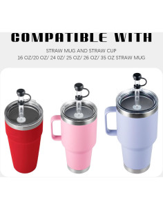 Tapones Antifugas de Silicona FXTBE para Vaso Yeti 42 oz 2