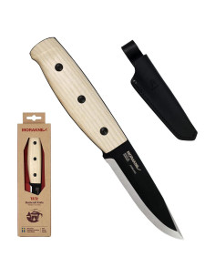 Cuchillo de Bushcraft Morakniv Wit BlackBlade Madera Fresno