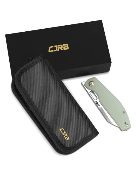 Cuchillo Plegable CJRB Ekko J1929 Hoja Acero AR-RPM9 Verde