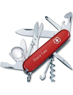 Cuchillo Suizo Explorador Rojo Victorinox Personalizado 16 Funciones 2