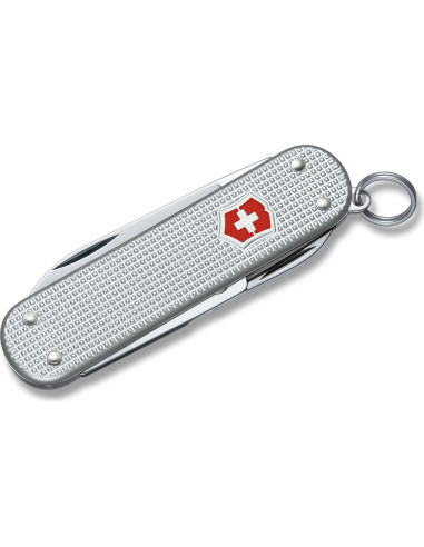Cuchillo de bolsillo Victorinox Classic SD Alox Plateado 5 funciones