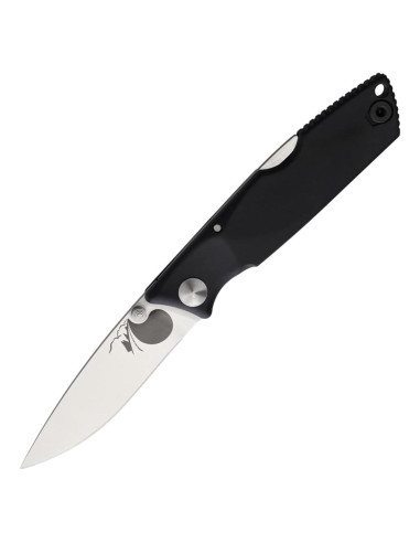 Cuchillo de bolsillo Lockback Ontario 8798 EDC negro acero inoxidable