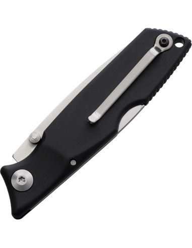 Cuchillo de bolsillo Lockback Ontario 8798 EDC negro acero inoxidable