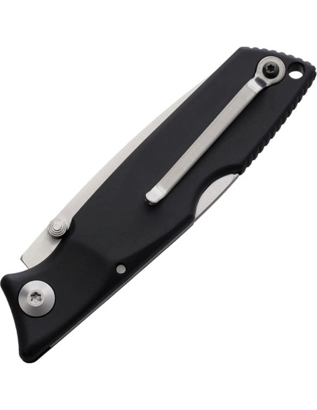 Cuchillo de bolsillo Lockback Ontario 8798 EDC negro acero inoxidable