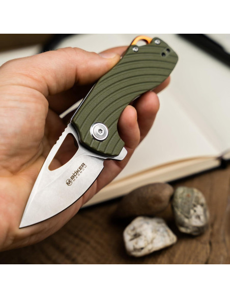 Cuchillo Plegable Boker Magnum Renacuajo G10 6cm 440C Cuchillo Plegable Boker Magnum Renacuajo G10 6cm 440C