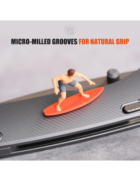 Cuchillo de bolsillo Vosteed Marten 7.57 cm 154CM Plegable