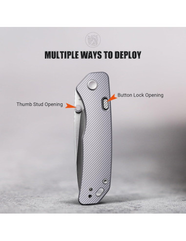 Cuchillo de bolsillo Vosteed Marten 7.57 cm 154CM Plegable