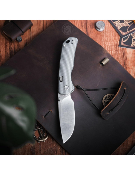 Cuchillo de bolsillo Vosteed Marten 7.57 cm 154CM Plegable