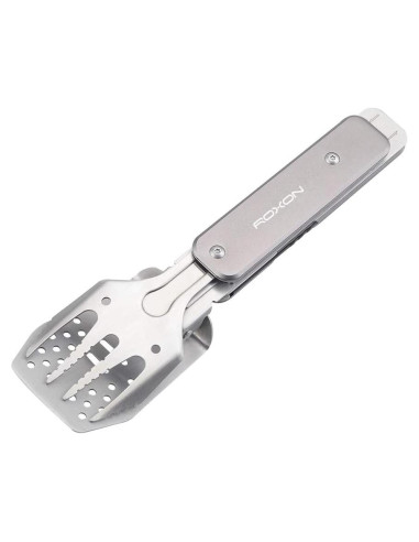 Juego de Herramientas de Barbacoa 4 en 1 ROXON S602 Gris