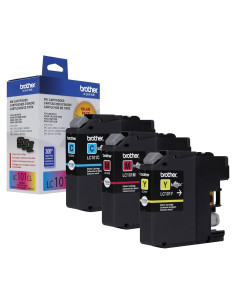 Cartuchos de tinta Brother LC1013PKS - Paquete de 3 colores