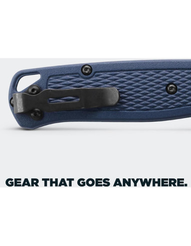 Cuchillo EDC Benchmade Bugout 535 Grivory Azul 10.7cm