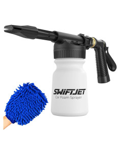 Pistola Pulverizadora de Espuma SwiftJet con Mitón - Ajustable