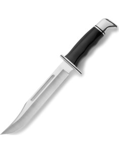 Cuchillo de hoja fija Buck Knives 0120BKS con funda de cuero 2