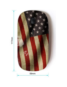 Ratón Inalámbrico Ergonómico Graphic4You MOUSE1-K3999 2