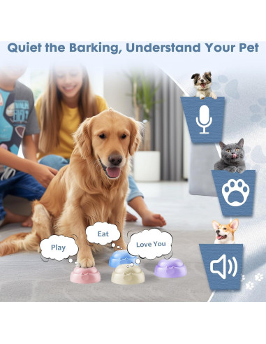 Botones de Comunicación para Perros WOOFOOW - 2 Unidades