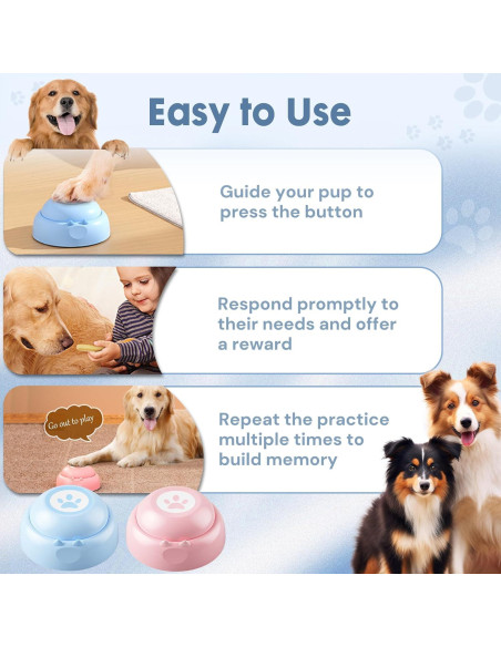 Botones de Comunicación para Perros WOOFOOW - 2 Unidades