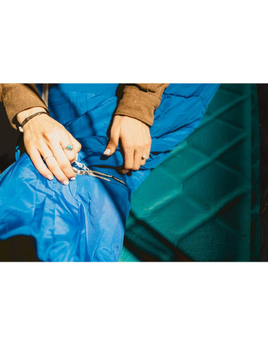 Saco de dormir Kelty Rambler 50 CloudLoft sintético azul