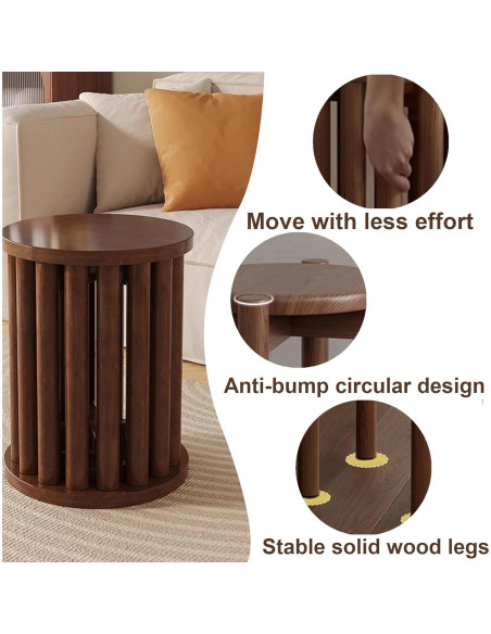 Juego de 4 Taburetes Apilables Fnylotusr Color Nogal 35.6cm Juego de 4 Taburetes Apilables Fnylotusr Color Nogal 35.6cm