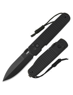 Cuchillo de Bolsillo CJRB Locust G10 Negro 8cm Hoja AR-RPM9