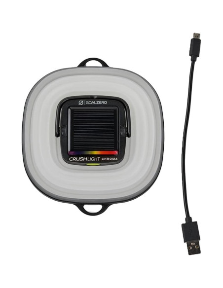 Linterna Solar Plegable Goal Zero Crush Light Chroma 60 Lúmenes