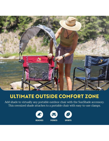 Accesorio de Sombra GCI Outdoor UPF 50 para Sillas Portátiles