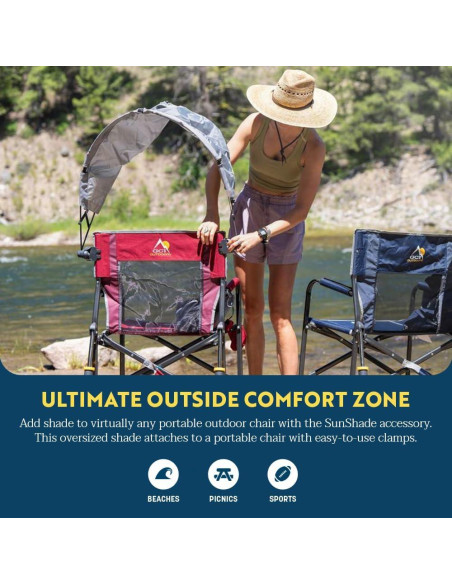 Accesorio de Sombra GCI Outdoor UPF 50 para Sillas Portátiles