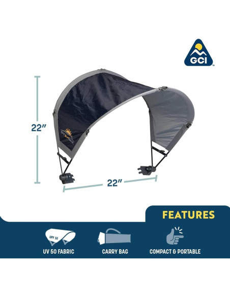 Accesorio de Sombra GCI Outdoor UPF 50 para Sillas Portátiles