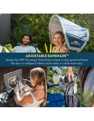 Accesorio de Sombra GCI Outdoor UPF 50 para Sillas Portátiles