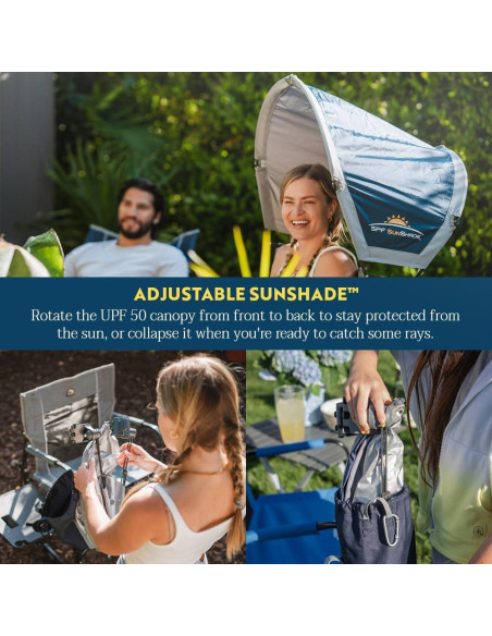 Accesorio de Sombra GCI Outdoor UPF 50 para Sillas Portátiles