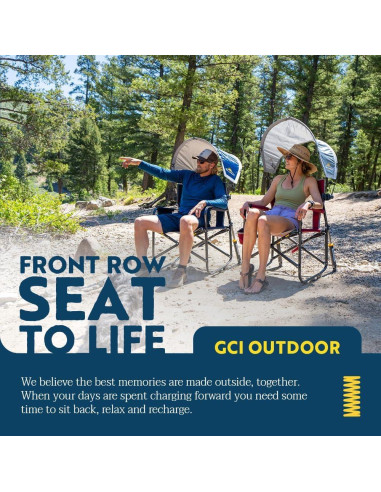 Accesorio de Sombra GCI Outdoor UPF 50 para Sillas Portátiles