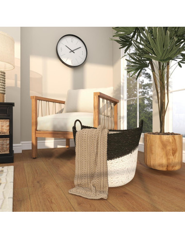 Cesta Decorativa Grande Deco 79 de Hierba Marina Negra 56x43x48cm