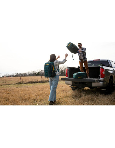 Mochila con Ruedas Convertible 3 en 1 High Sierra Verde/Amarillo