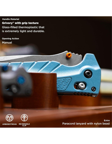 Cuchillo Plegable Benchmade Adira 18060 Grivory 9.84 cm