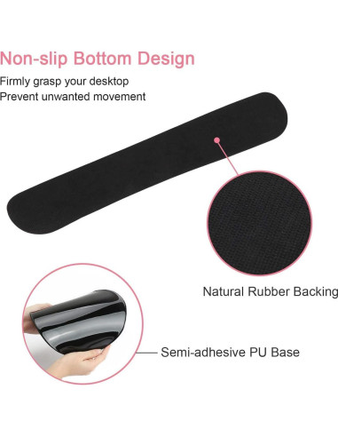 Juego de Reposamuñecas y Alfombrilla Ergonómica BFRKXOCK