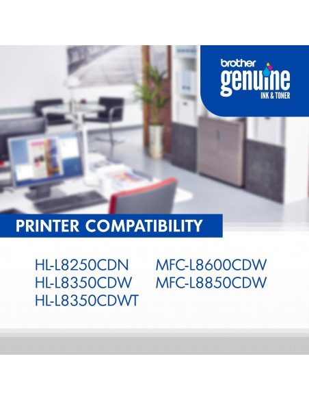 Cartucho de Tóner Brother TN-336BK Negro Alta Capacidad 4000 Páginas