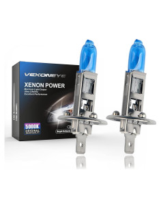 Bombilla Halógena H1 VEXONEYE 12V 55W Luz Blanca 5000K