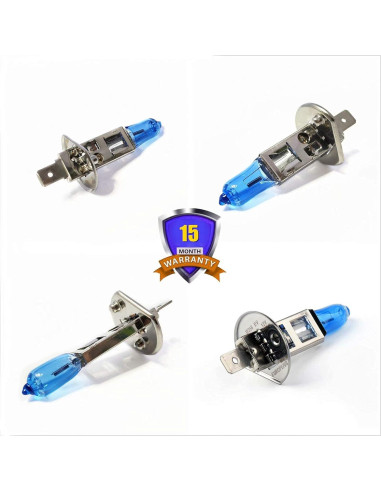 Bombilla Halógena H1 VEXONEYE 12V 55W Luz Blanca 5000K