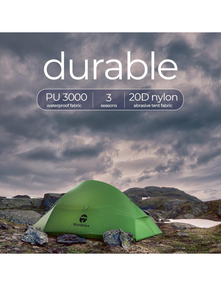 Tienda de Camping Ultraligera Wandelen Appalachian 2 Personas