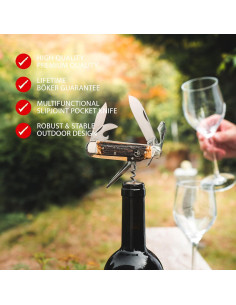 Cuchillo de Campamento BOKER 110182HH Acero Inoxidable 2