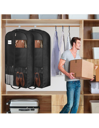 Bolsa de Ropa Colgante BH7STAR 43" Alta Resistencia 2 Piezas
