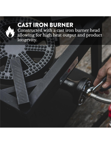 Quemador de Propano Gas One B-5350 275,000 BTU con Regulador