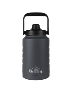 Botella de Agua Grizzly 128 oz Acero Inoxidable Aislada