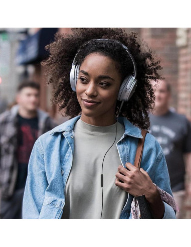 Cable Auxiliar de Audio Hizsoaor 3.5mm a 2.5mm con Micrófono