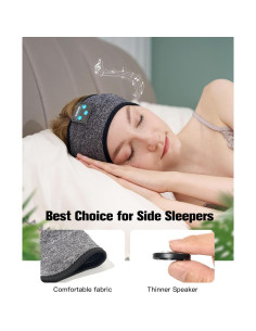 Auriculares para dormir Voerou Bluetooth con banda deportiva 2