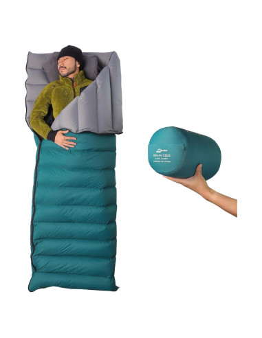 Saco de Dormir Litume C2203 de Plumas 3 Temporadas 396g