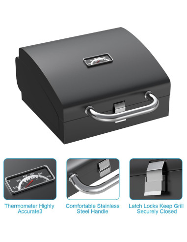 Caja de Parrilla BBQ Deluxe Camp Chef 14" para Exterior